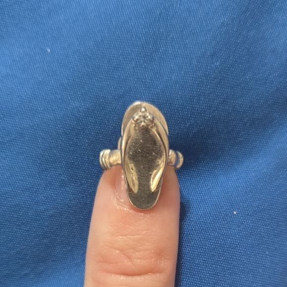 STERLING SILVER 925 Toe Ring - Picture 1 of 3
